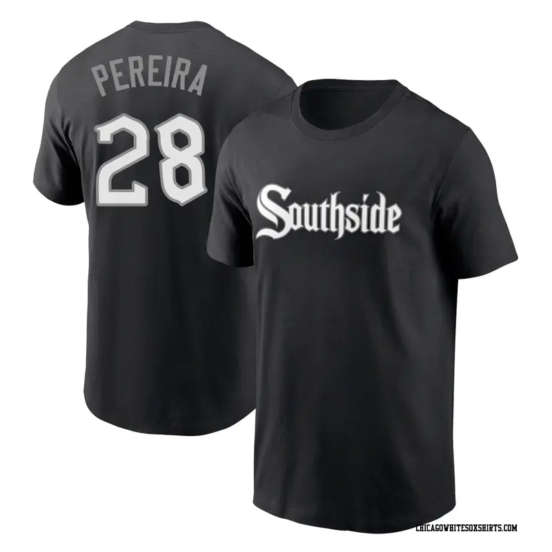 Men's Chicago White Sox ＃28 Everson Pereira Black City Connect Name & Number T-Shirt