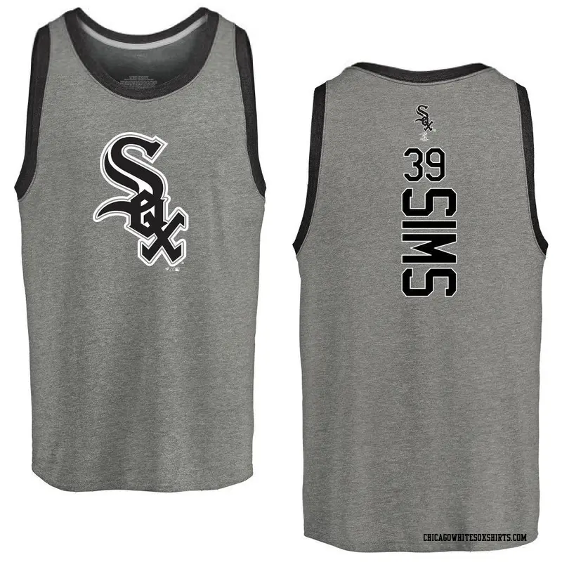 Youth Chicago White Sox ＃39 Lucas Sims Ash Backer Tank Top
